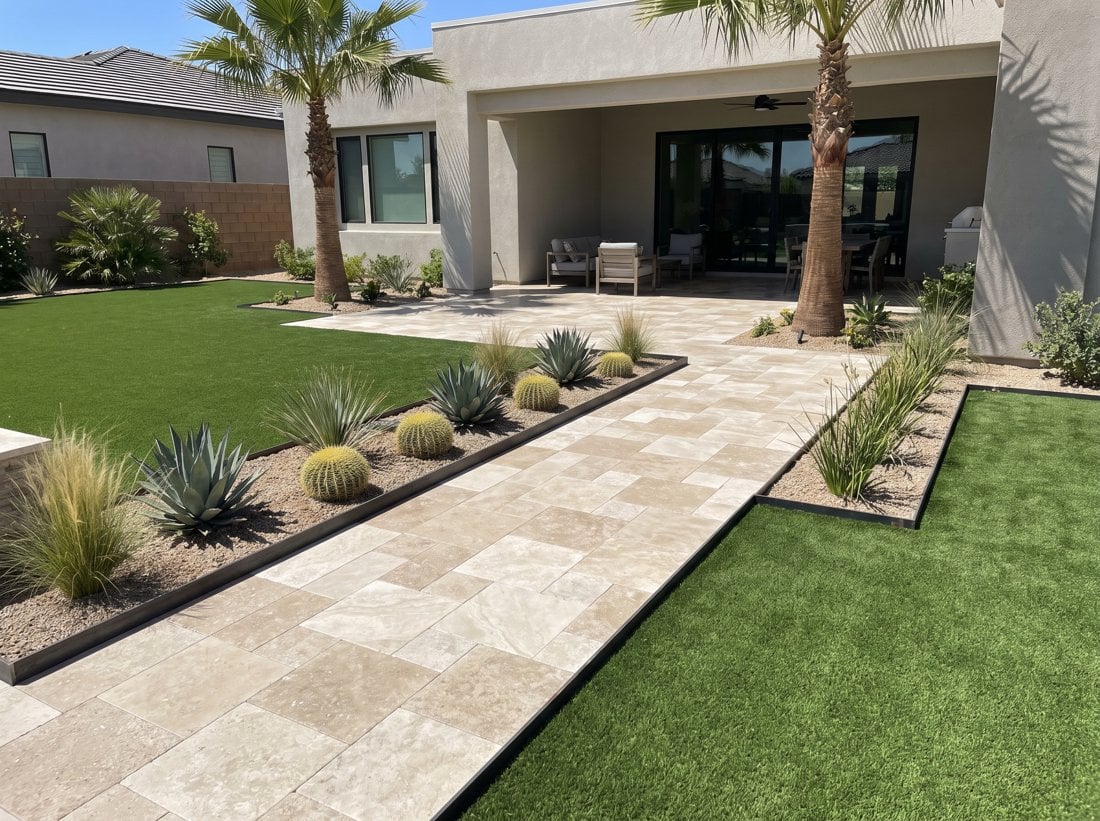 Pavers in Las Vegas by New World Lawn Maintenance