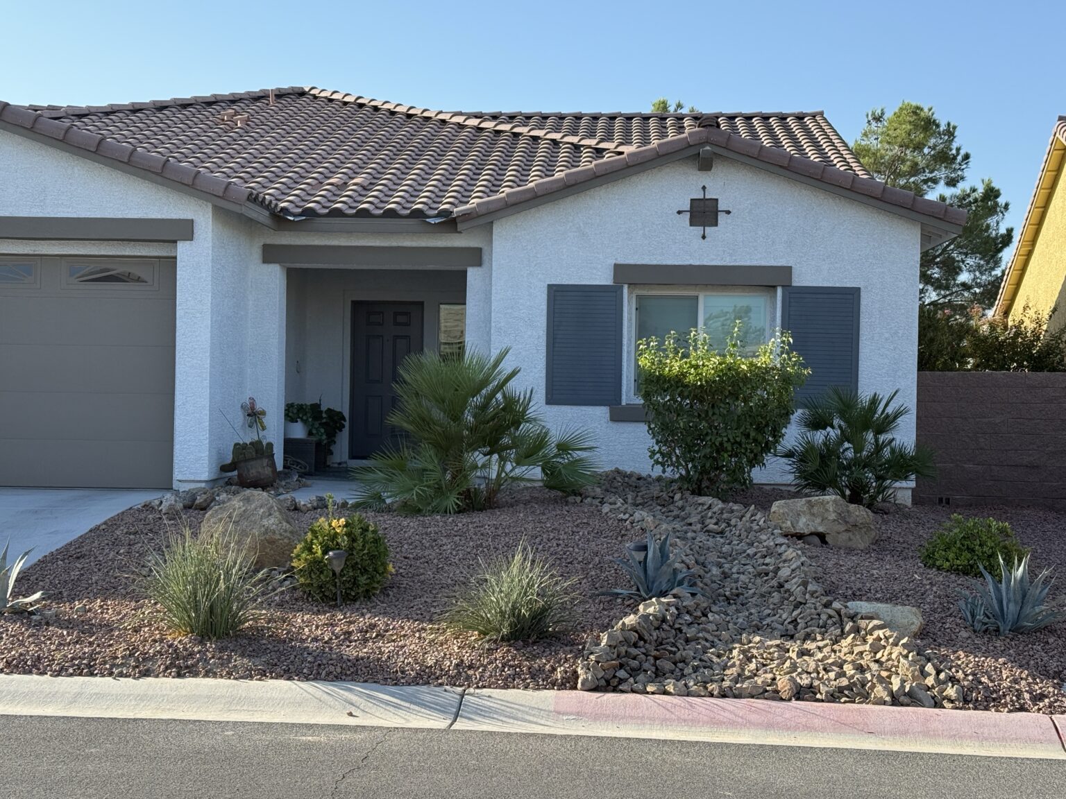 Custom landscape design in the Las Vegas valley